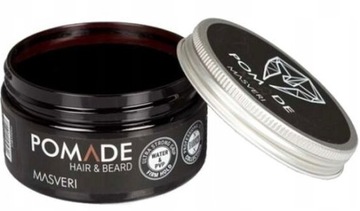 Masveri MEN POMADE Pomada do włosów i brody na bazie wody 100 ml