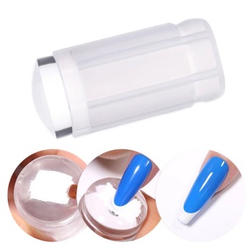 Stempelek silikonowy do zdobień Biały