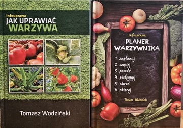 Книга «Планировщик овощей» и книга «КАК ВЫРАСТИТЬ ОВОЩИ» о выращивании овощей.