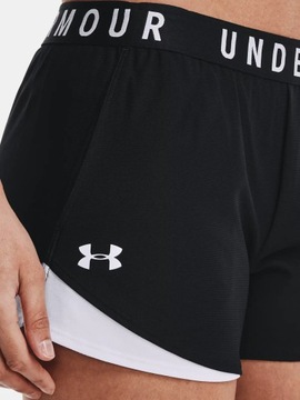 KRÓTKIE SPODENKI DAMSKIE UNDER ARMOUR SPORTOWE SZORTY TERMOAKTYWNE 1344552