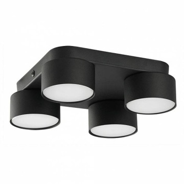 Lampa sufitowa, spot SPACE IV czarna