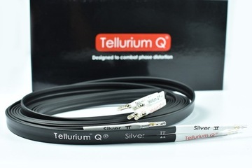 TELLURIUM Q Silver II | Przewody głośnikowe 2x2m