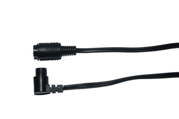 Kabel głośnikowy 2x1 gniazdo kątowe/gniazdo proste