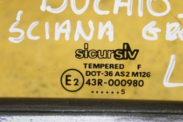 СТЕКЛО ПЕРЕДНЕГО СТЕКЛА DUCATO II КЕМПЕР-АВТОБУСА