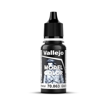 Farba Vallejo Model Color 70.863 Gunmetal