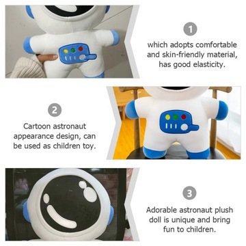 Креативный подарок с куклой космонавта