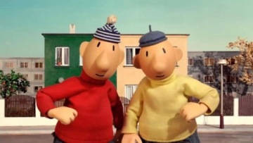 Брелок-статуэтка СОСЕДИ PAT AND MAT Сказка TISSOTOYS набор