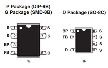 LNK304GN SMD-8B ИС ЦЕПИ