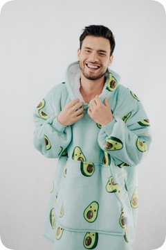 СВИТШОТ-ОДЕЯЛО Comfy Moment Blanket толстовка Avocado Oversize 2в1 Подарок