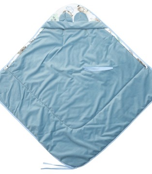 OTULACZ DO FOTELIKA VELVET XL SPACER NIEBIESKI