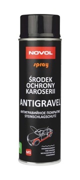 Środek do Konserwacji Progów NOVOL ANTIGRAVEL MS Czarny Spray