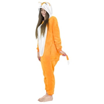 KIGURUMI ONESIES PIŻAMA PREZENT JEDNOCZĘŚCIOWA KOMBINEZON CIEPŁA DRES L