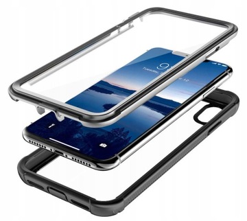 ПЕРЕДНЯЯ И ЗАДНЯЯ броня 360° БРОНЯНЫЙ ЧЕХОЛ ДЛЯ IPHONE XR