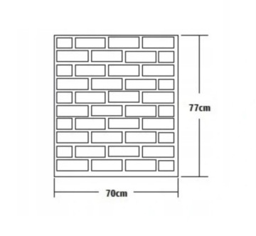 САМОКЛЕЯЩИЕСЯ КИРПИЧНЫЕ ОБОИ DIY НАКЛЕЙКА НА СТЕНОВУЮ ПАНЕЛЬ 3D ИМИТАЦИЯ КАМЕНЯ
