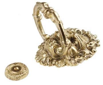 ДВЕРНОЙ МОЛОТОК, ЛАТУНЬ, БОЛЬШОЙ, ЗОЛОТОЙ