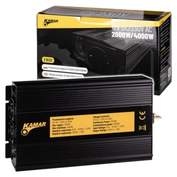 Měnič Napětí napětí 12/230V (2000/4000W)