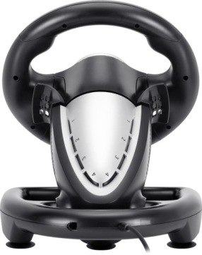 Руль Defender TURBO PRO, 10 кнопок, USB, черный, с педалями, PS3,PS4