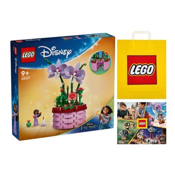 LEGO DISNEY - Doniczka Isabeli (43237) +Torba +Katalog LEGO 2024