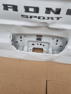 Klapa bagażnika Ford Bronco sport 2021r. Uszkodzona