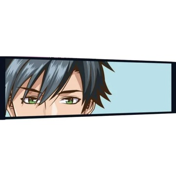 NAKLEJKA NA SAMOCHÓD 3D NALEPKA ANIME MY HERO
