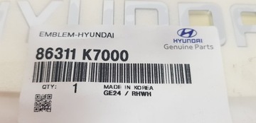 HYUNDAI ZNAK 86311K7000