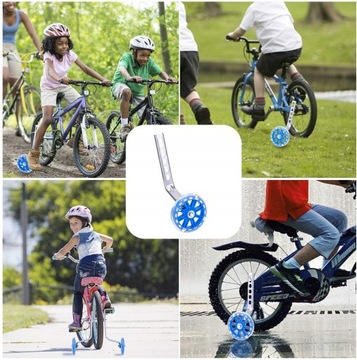 РЕГУЛИРУЕМЫЕ БОКОВЫЕ КОЛЕСА 12–20 ДЮЙМОВ, СВЕТЯЩИЙСЯ СВЕТОДИОД