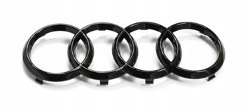 EMBLEMAT LOGO GRILL CZARNY BLACK AUDI Q3 RSQ3