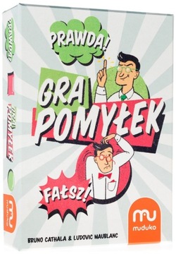 Planszowa Gra INTEGRACYJNA ROZGRYWKA Planszówka Rodzinna Gra pomyłek Muduko