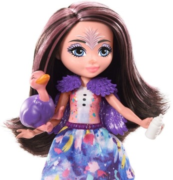 КУКЛА ENCHANTIMALS ОФЕЛИЯ СТРАУС СТРАУСОВАЯ СЕМЬЯ GTM32