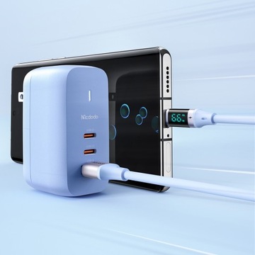 КАБЕЛЬ MCDODO С ДИСПЛЕЕМ USB-C БЫСТРАЯ ЗАРЯДКА USB TYPE C 5A 100W 2M