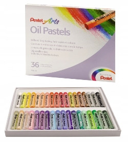 PENTEL Художественная масляная пастель 36 цветов ДЕШЕВО