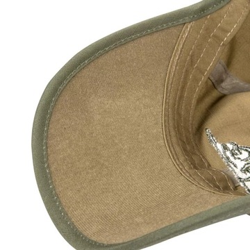 Czapka Helikon Logo Cap - PolyCotton Ripstop - Coyote / Olive Green A