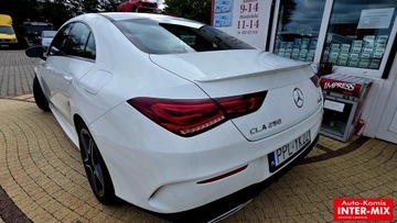 Mercedes CLA C118/X118 Coupe 2.0 250 224KM 2020 Mercedes-Benz CLA Niski przebieg 4 Matic 2.0 Benzyna 224KM, zdjęcie 3