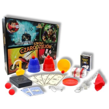 2 шт. Школа Чарівників Fun Magic MagicBOX картки стаканчики банкноти