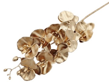 STORCZYK ORCHIDEA ZŁOTA GAŁĄZKA KWIATÓW 87cm