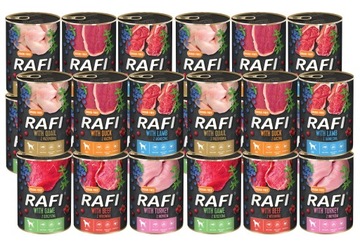 DOLINA NOTECI PREMIUM RAFI MIX 24x400g BEZZBOŻOWA