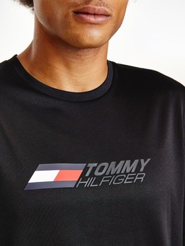 TOMMY HILFIGER KOSZULKA MĘSKA T-SHIRT BLACK r. M