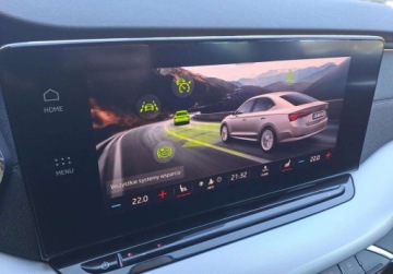 Skoda Octavia IV Liftback 1.5 TSI EVO 150KM 2023 Skoda Octavia Aktywny Tempomat 3 Strefowa Klimatyzacja Lopatki Salon PL A, zdjęcie 19