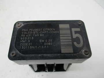 CITROEN C4 B7 DS4 10-18 SENZOR PÁKY PÁSY POHYBU 9663116580