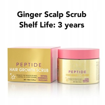 Глубокий имбирный пилинг кожи головы
