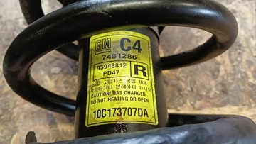 CHEVROLET CAPTIVA 2.4 TLUMIČ PRAVÝ PŘEDNÍ