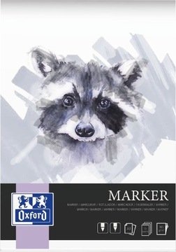 Blok marker OXFORD A3 15k 180g klejony
