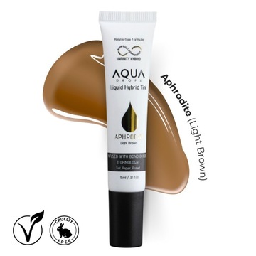 Farba do brwi Aqua Drops APHRODITE Infinity Hybrid Light Brown / JASNY BRĄZ