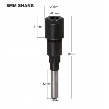 удлинитель фрезы - 8мм