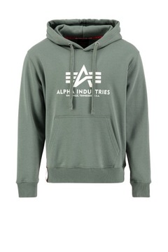 Bluza Alpha Industries Basic Hoody vintage green XL