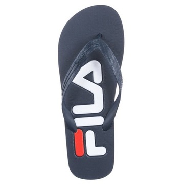 Buty Klapki Męskie Japonki Fila Troy Slipper FFM0007 Granartowe