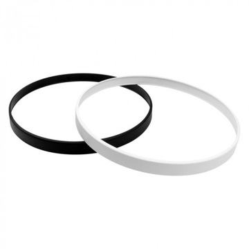 СВЕТОДИОДНАЯ ЛАМПА 24ВТ СО СМЕННОЙ РАМКОЙ ЧЕРНАЯ/БЕЛАЯ НАКЛАДНАЯ ЛАМПА IP20