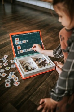 Магнитная книга-пазл «Польский алфавит»,