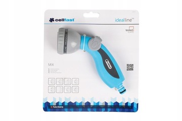 8-ФУНКЦИОНАЛЬНЫЙ ПОЛИВОЧНЫЙ ПИСТОЛЕТ Пистолетный разбрызгиватель Cellfast с 8 функциями