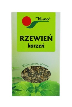 Rzewień korzeń 50 Rabarbar Runo REGULUJE TRAWIENIE